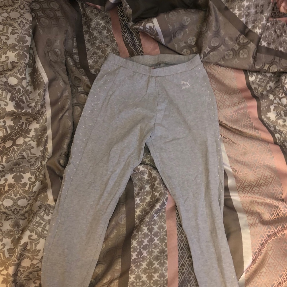 Gray Puma Leggings